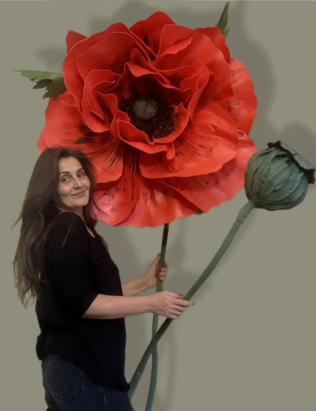 გიგანტური ყვავილი — ვიტრინა